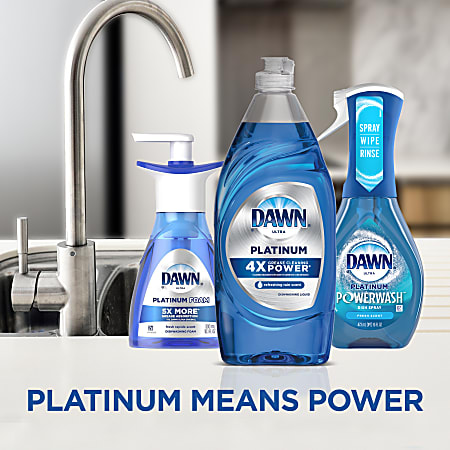 Dawn Platinum Powerwash Dishwashing Spray Fresh Scent 16 Oz Bottle - Office  Depot